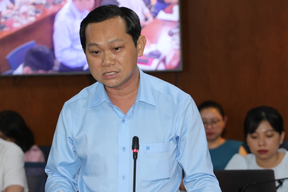 2. Ông Hồ Ngọc Việt, Phó Trưởng Phòng Quản lý nhà và công sở, Sở Xây dựng (1).JPG