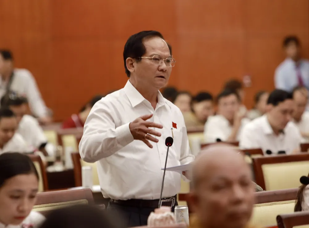 'Có 30 nhà đầu tư thực hiện dự án nhưng còn đang vướng về quy hoạch'-dai-bieu-hoc-mon-noi-ve-quy-hoach.jpg