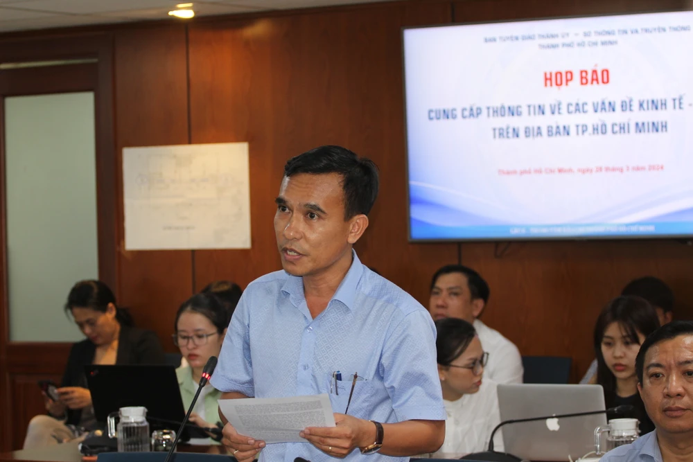 Hai tháng qua, TP.HCM không có dự án bất động sản đủ điều kiện huy động vốn-Ông Vũ Anh Dũng, Phó Trưởng Phòng Phát triển nhà và thị trường bất động sản, Sở Xây dựng (2).JPG