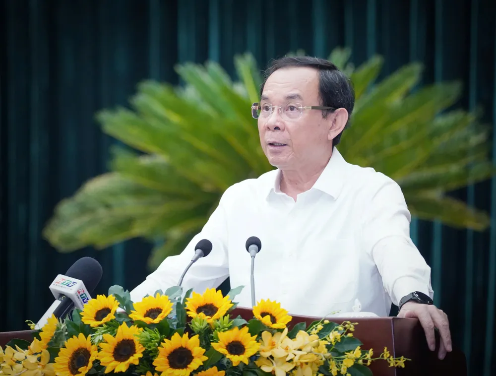 Bí thư Nguyễn Văn Nên: 'Chủ trương, biện pháp đã có, vấn đề quyết định là làm, và ai làm?' -phan-cap-hoi-nghi-BCH-TPhcm (5).jpg
