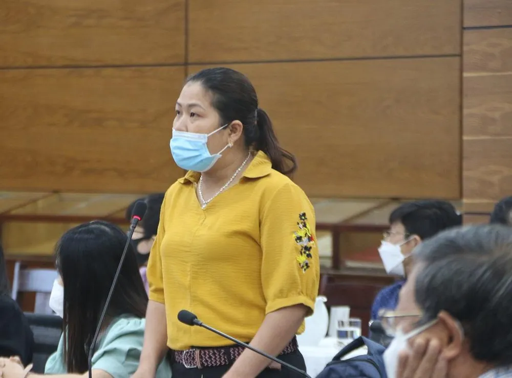 Cô Phạm Thị Kim Dung bày tỏ tư vấn tâm lý có vai trò quan trọng đối với HS từ bậc mầm non đến ĐH. Ảnh: THẢO PHƯƠNG Cô Phạm Thị Kim Dung bày tỏ tư vấn tâm lý có vai trò quan trọng đối với HS từ bậc mầm non đến ĐH. Ảnh: THẢO PHƯƠNG