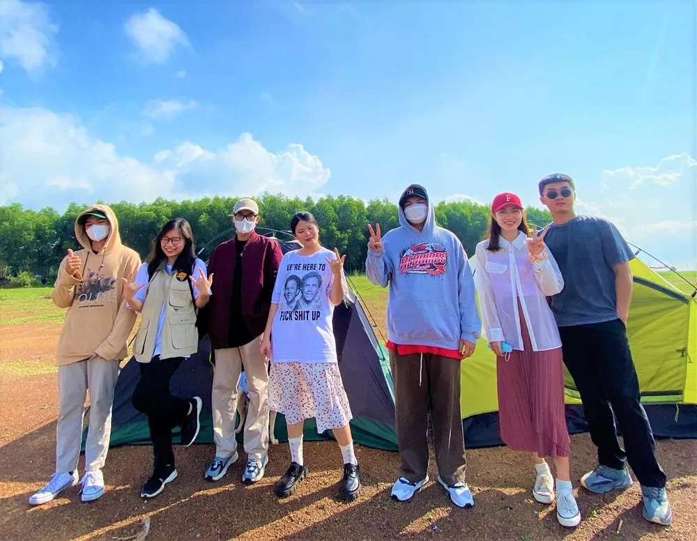 Một chuyến cắm trại thú vị giúp bạn được thư giãn và tái tạo năng lượng. Ảnh: THẢO PHƯƠNG Một chuyến cắm trại thú vị giúp bạn được thư giãn và tái tạo năng lượng. Ảnh: THẢO PHƯƠNG