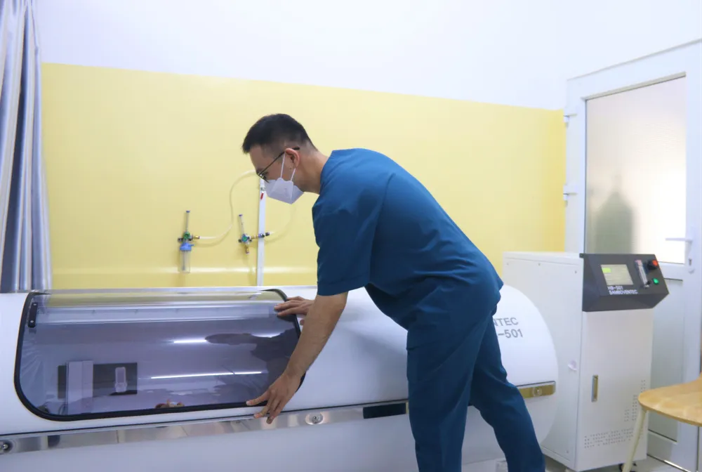 Chuyên khu mới với nhiều máy móc hiện đại. Ảnh: THẢO PHƯƠNG