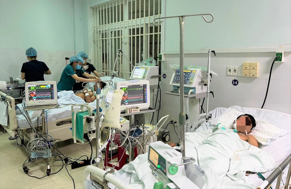 Sức khỏe các bệnh nhân ngộ độc tiến triển tốt. Ảnh: BVCC