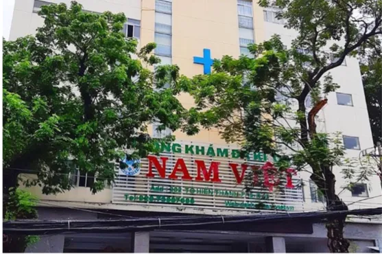 Phòng khám đa khoa Nam Việt cũng bị xử phạt 4 triệu đồng. Ảnh: SYT Phòng khám đa khoa Nam Việt cũng bị xử phạt 4 triệu đồng. Ảnh: SYT