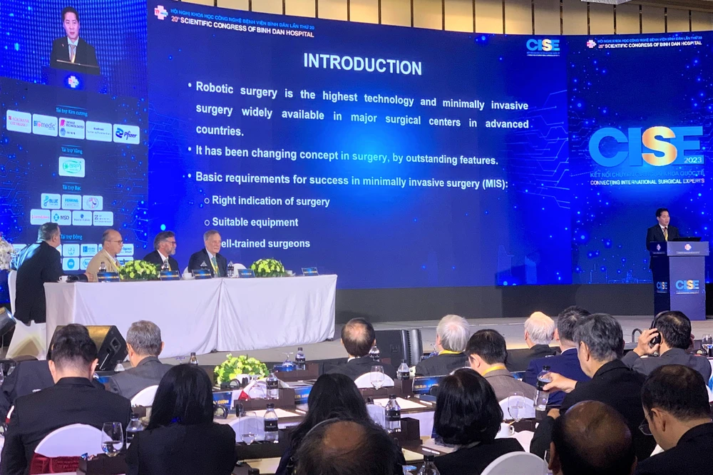 Hội nghị Khoa học Công nghệ lần thứ 20 của BV Bình Dân. Ảnh: THẢO PHƯƠNG Hội nghị Khoa học Công nghệ lần thứ 20 của BV Bình Dân. Ảnh: THẢO PHƯƠNG