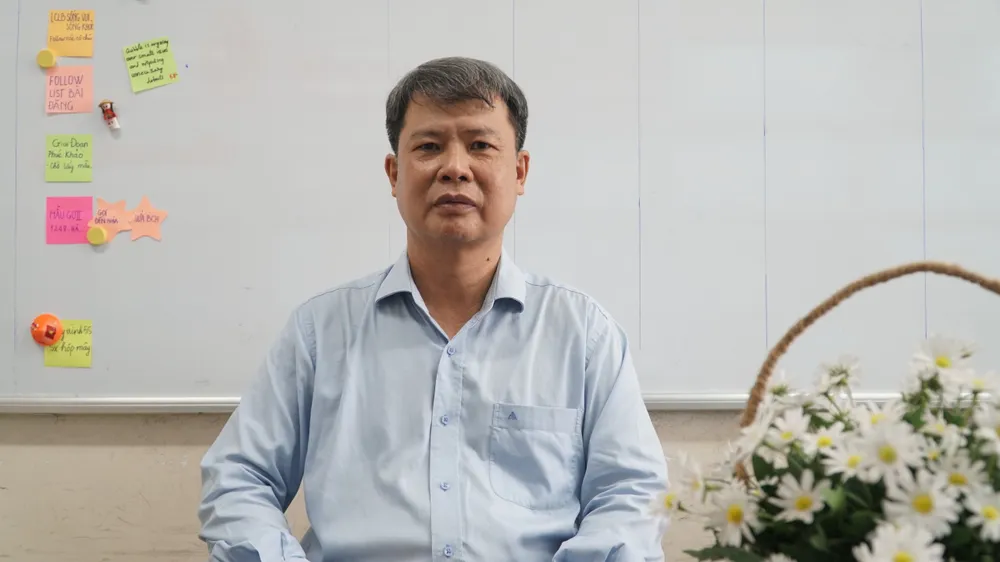 PGS-TS Đỗ Văn Dũng, Trưởng khoa Y tế công cộng (Đại học Y dược TP.HCM). Ảnh: THẢO PHƯƠNG