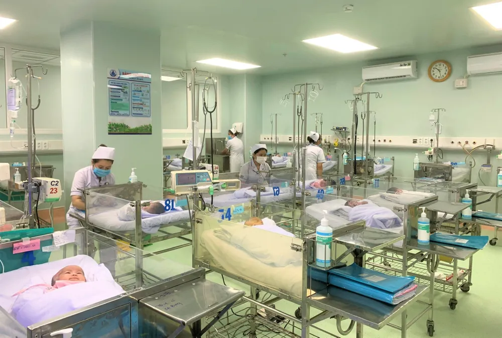 Trung tâm tim mạch chuyên sâu của Bệnh viện Nhi đồng 1 vừa hình thành. Ảnh: THẢO PHƯƠNG