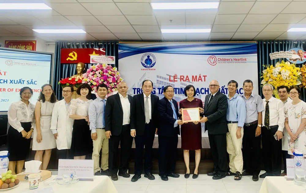 Bệnh viện Nhi đồng 1 đạt chứng nhận Trung tâm tim mạch xuất sắc ảnh 1 Bệnh viện Nhi đồng 1 đạt chứng nhận Trung tâm tim mạch xuất sắc ảnh 1
