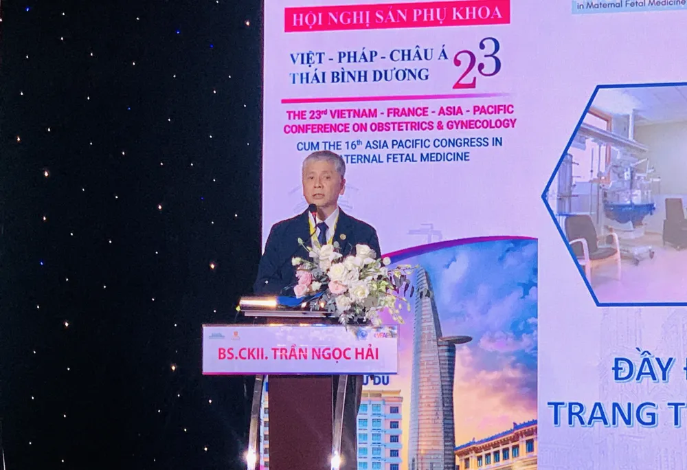 BS chuyên khoa 2 Trần Ngọc Hải, Giám đốc BV Từ Dũ. Ảnh: THẢO PHƯƠNG BS chuyên khoa 2 Trần Ngọc Hải, Giám đốc BV Từ Dũ. Ảnh: THẢO PHƯƠNG