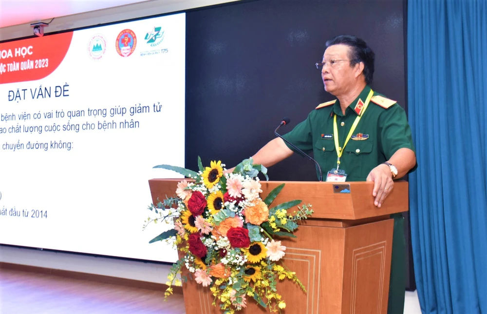 PGS-TS-BS Nguyễn Hồng Sơn, nguyên Giám đốc BV Quân y 175. Ảnh: THẢO PHƯƠNG cap-cuu-ngoai-vien1 (2).jpg