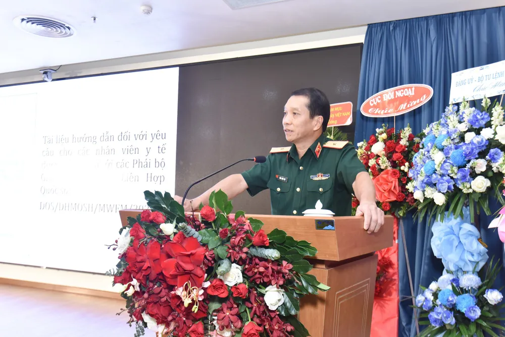 TS-BS Trần Quốc Việt, Giám đốc BV Quân y 175. Ảnh: BVCC cap-cuu-chan-thuong2.jpg