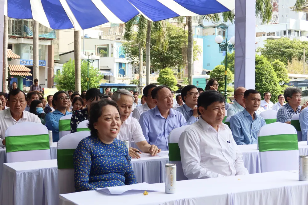 Lễ phát động “Tháng hành động vì an toàn thực phẩm” năm 2024 tại TP.HCM. Ảnh: TRẦN MINH an toàn thực phẩm - 1