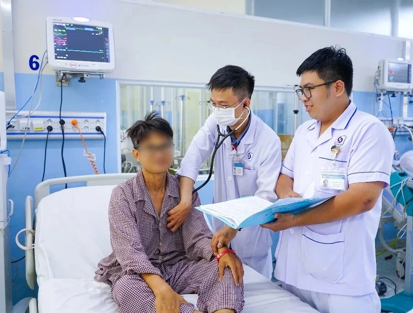 Bệnh nhân có bệnh tim mạch di truyền, khi tập thể thao quá sức gây suýt đột tử. Ảnh: BVCC benh-tim-mach2.jpg