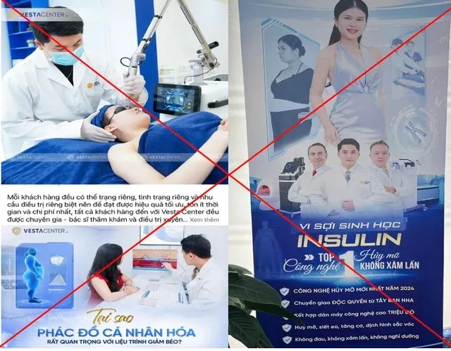 Sở Y tế TP.HCM yêu cầu ngưng hoạt động phòng khám quảng cáo giảm béo trái phép. Ảnh: SYT giảm béo trái phép - 1