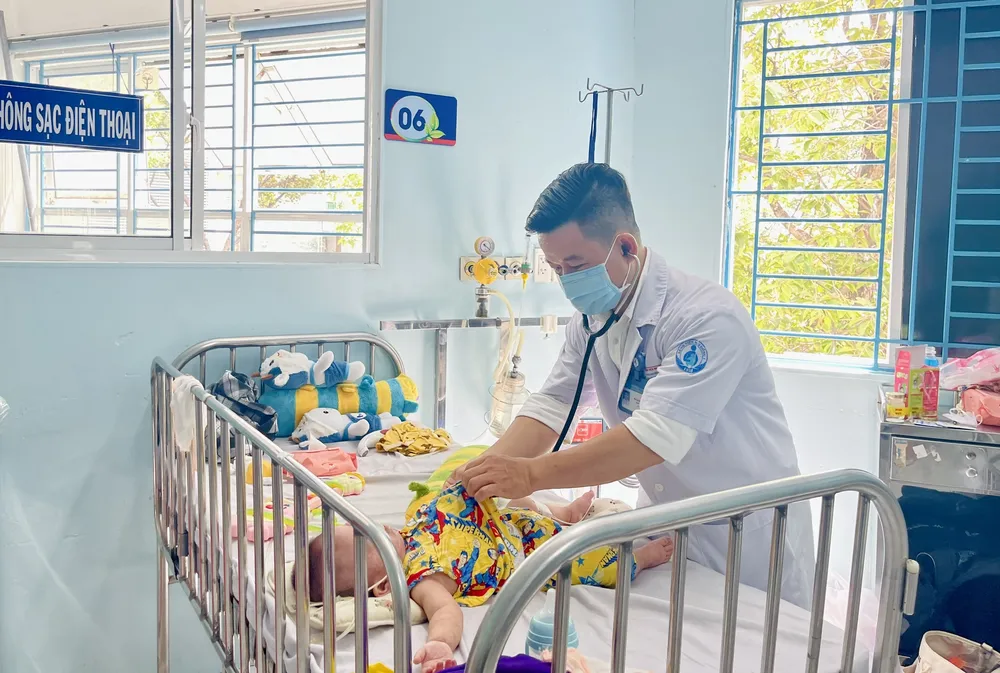 Số ca bệnh sởi ở TP.HCM và các tỉnh đang gia tăng nhanh chóng. Ảnh: THẢO PHƯƠNG bệnh sởi ở TP.HCM
