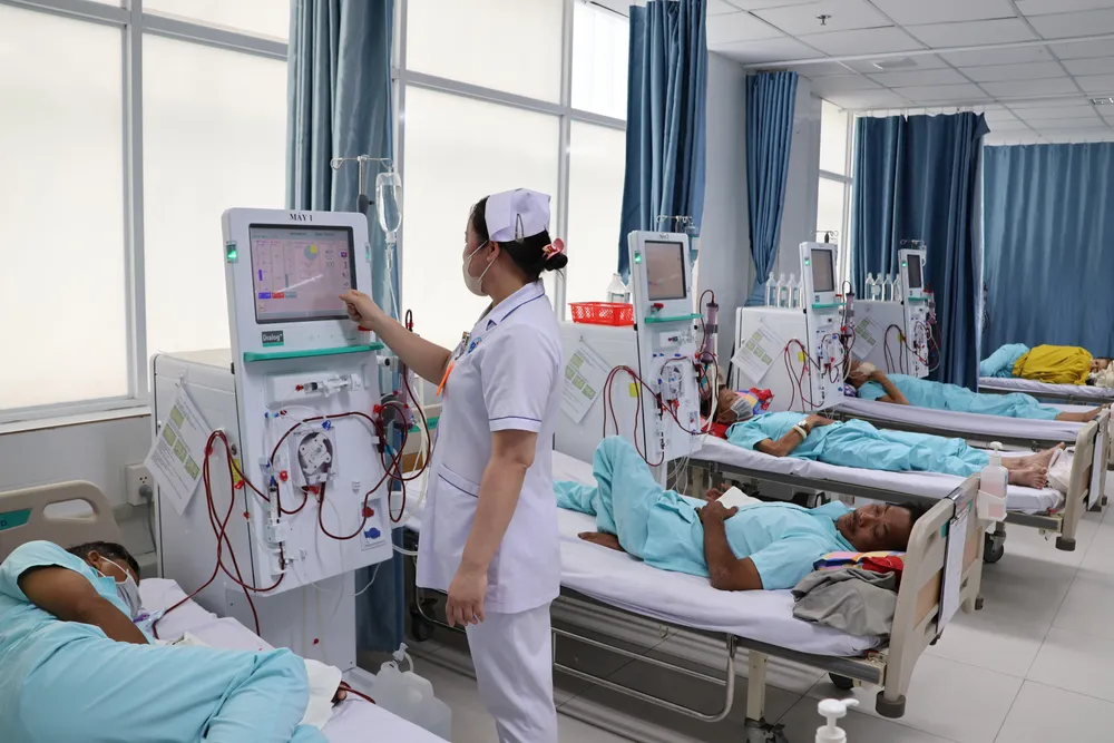 chạy thận nhân tạo - 1