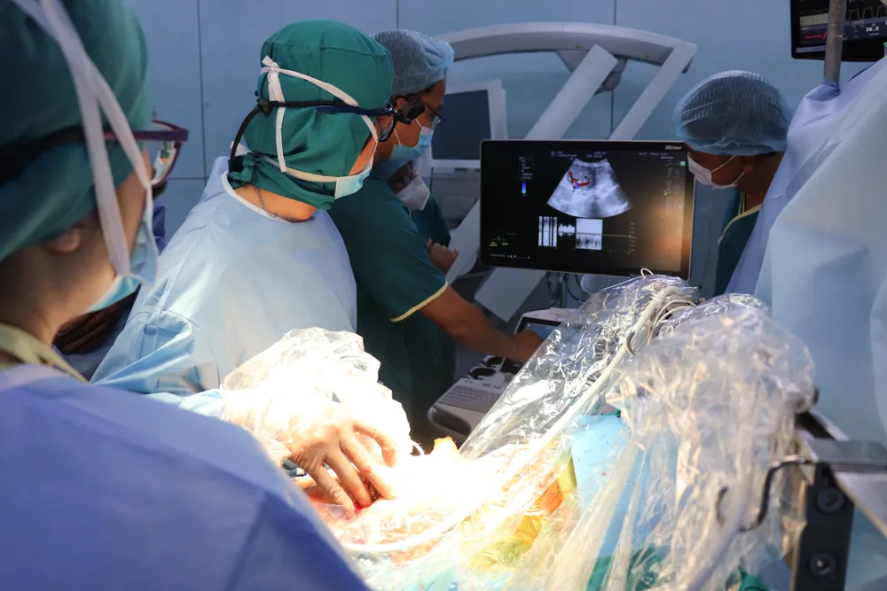 thực hiện một ca ghép gan - 1