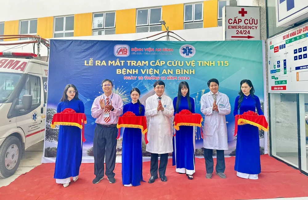 ra mắt Trạm cấp cứu vệ tinh 115