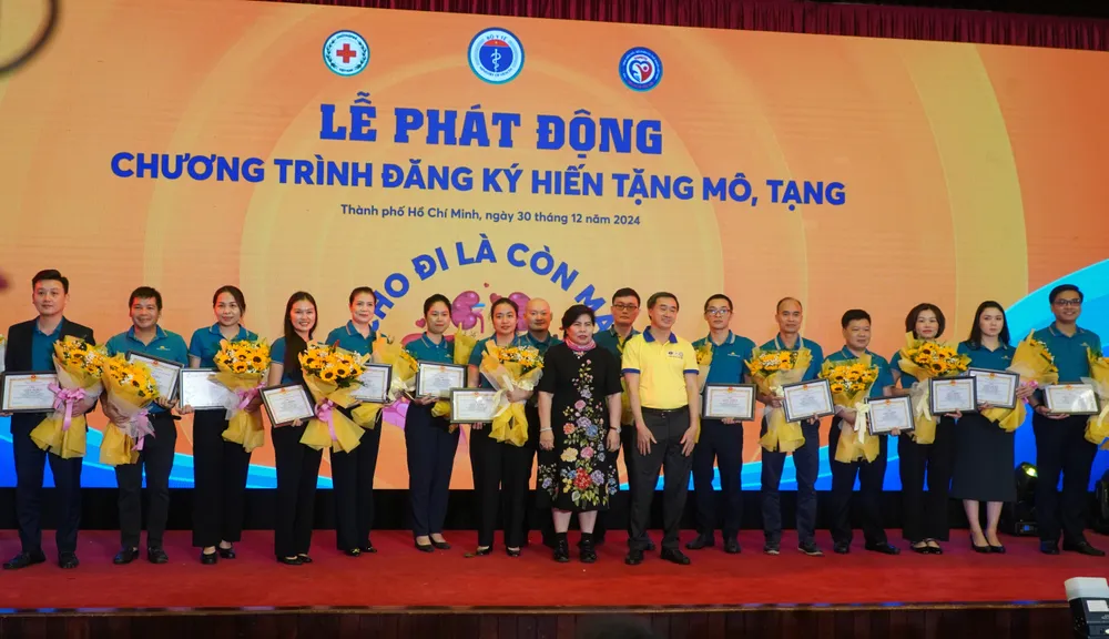 lễ phát động Đăng ký hiến tặng mô, tạng