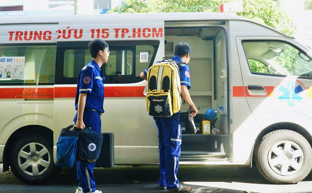 Xe ô tô cứu thương chỉ được sử dụng khi đáp ứng các tiêu chuẩn theo quy định. Ảnh: THẢO PHƯƠNG xe-cuu-thuong3.jpg