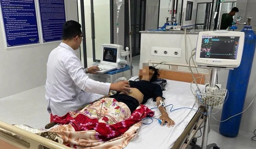 bệnh nhân chấn thương nặng.