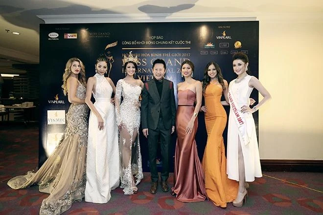Đại diện Việt Nam, Á Hậu Huyền My (ngoài cùng bên phải) sẽ tham dự cuộc thi.