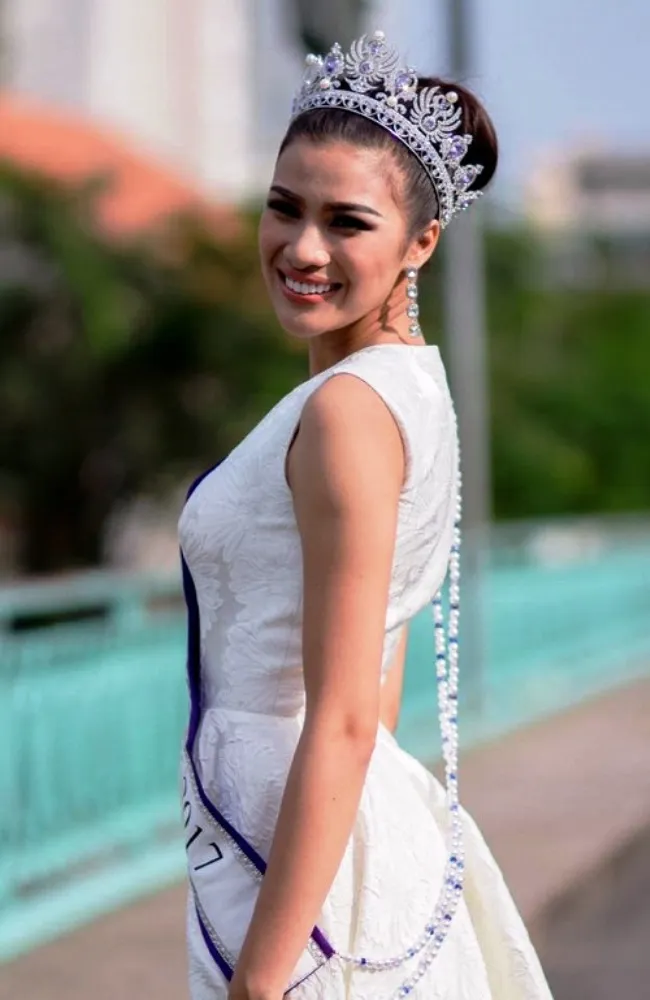 Người đẹp Nguyễn Thị Thành từng "thi chui" ở nước ngoài.