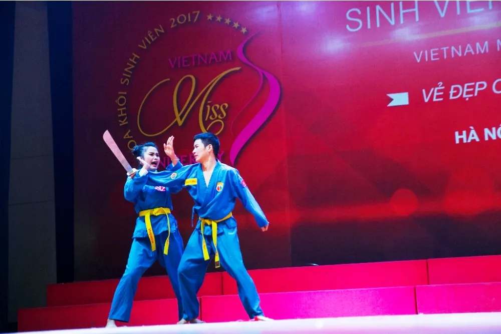 Xem thí sinh Hoa khôi sinh viên nhảy, đấu võ ảnh 6 Xem thí sinh Hoa khôi sinh viên nhảy, đấu võ ảnh 6