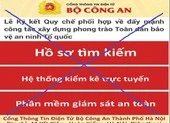 Website Bộ Công an bị giả mạo