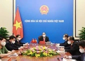 Chủ tịch nước gửi thư cho Tổng thống Mỹ trao đổi về COVID-19 ảnh 1 Chủ tịch nước điện đàm với Tổng Bí thư, Chủ tịch Tập Cận Bình