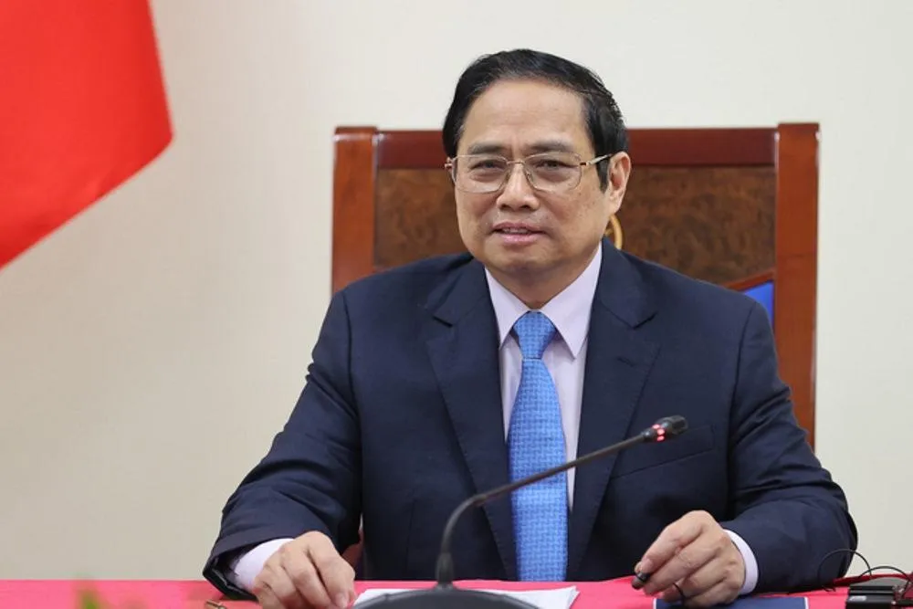 Thủ tướng Phạm Minh Chính đề nghị Italia sớm phê chuẩn Hiệp định bảo hộ đầu tư Việt Nam – EU (EVIPA). Ảnh: VGP