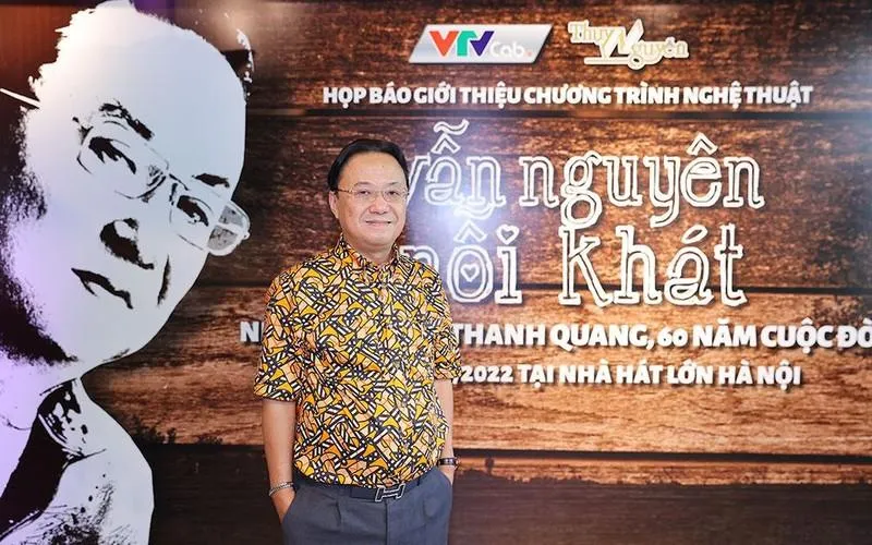 Nhà thơ Hồng Thanh Quang. Ảnh: VT Nhà thơ Hồng Thanh Quang. Ảnh: VT