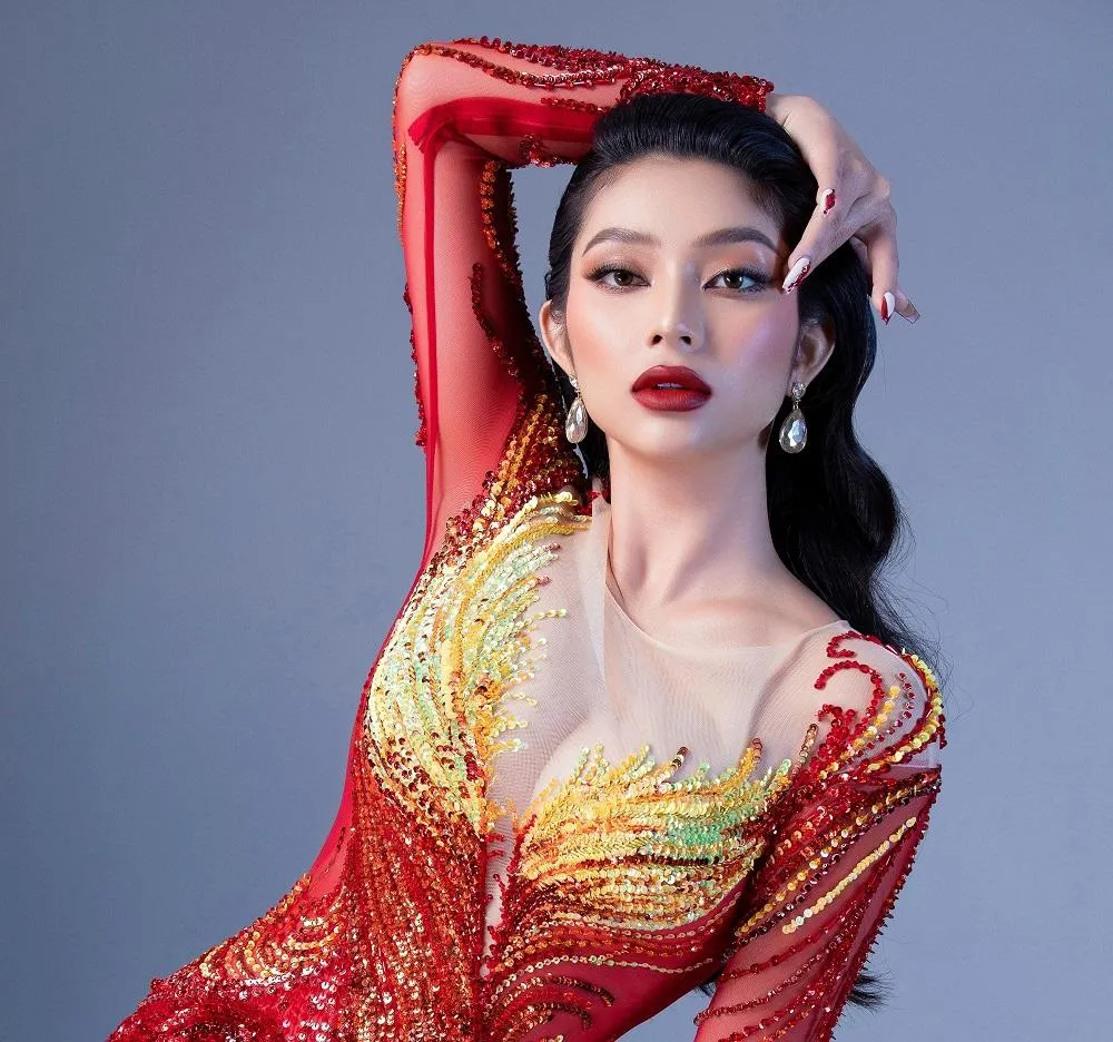 Top 5 Hoa hậu Biển 2018 Lâm Thu Hồng. Ảnh: LÊ THIỆN VIỄN