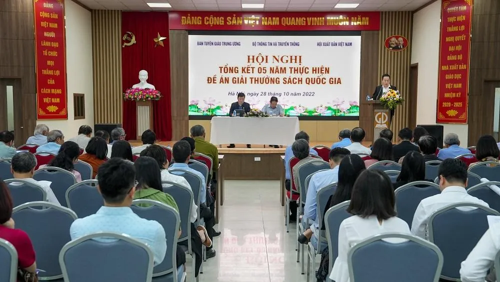 Theo các đại biểu, sách sau khi được trao Giải chưa thực sự lan tỏa tri thức đến đông đảo bạn đọc.Ảnh: VT Theo các đại biểu, sách sau khi được trao Giải chưa thực sự lan tỏa tri thức đến đông đảo bạn đọc.Ảnh: VT