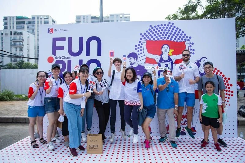 Sự kiện chạy bộ gây quỹ từ thiện BritCham Charity Fun Run là một sự kiện thường niên.
