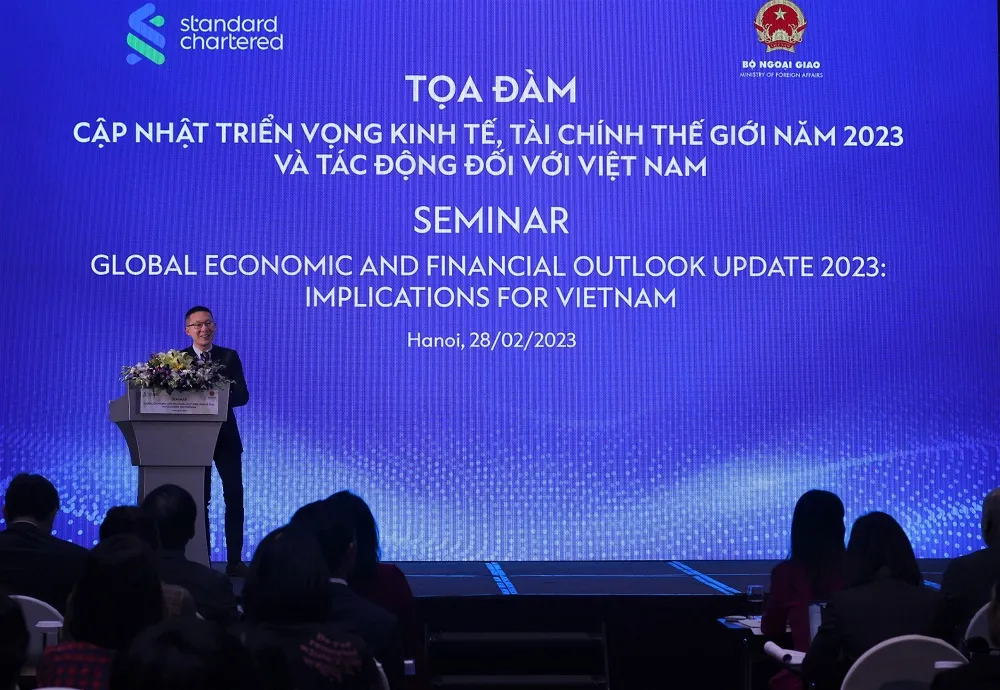 Theo các chuyên gia, Việt Nam sẽ tiếp tục là một mắt xích quan trọng trong chuỗi cung ứng toàn cầu. Ảnh: VT Theo các chuyên gia, Việt Nam sẽ tiếp tục là một mắt xích quan trọng trong chuỗi cung ứng toàn cầu. Ảnh: VT