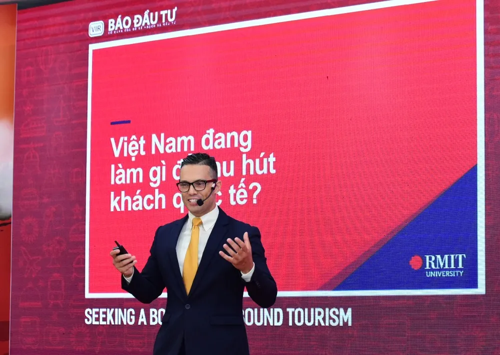 Tiến sỹ Nuno F. Ribeiro, Phó chủ nhiệm cấp cao bộ môn Quản trị du lịch và khách sạn, Đại học RMIT Việt Nam. Ảnh: VT.