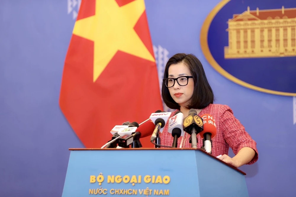 Phó phát ngôn Bộ Ngoại giao Phạm Thu Hằng. Phó phát ngôn Bộ Ngoại giao Phạm Thu Hằng