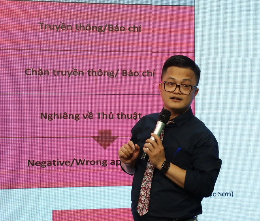 Chuyên gia truyền thông Lê Ngọc Sơn. Ảnh: NVCC.