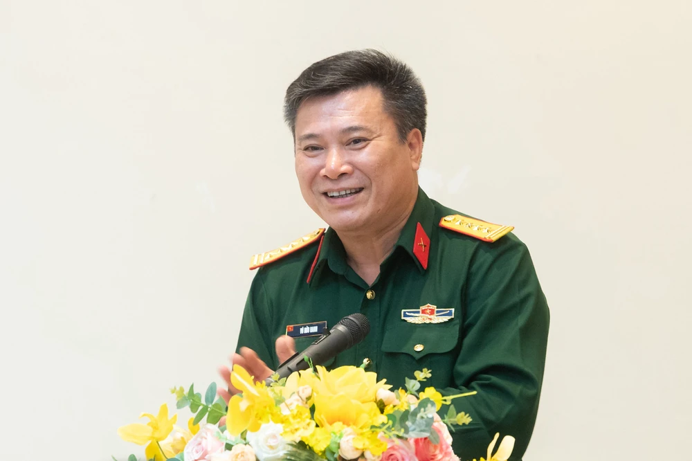 Đại tá Vũ Đức Hanh. Ảnh: QUỐC HỘI.