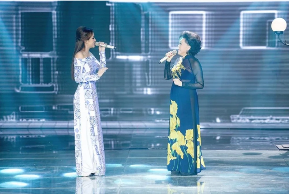Hình ảnh trong chương trình Thần tượng bolero 2019. Ảnh: BTC. Bolero