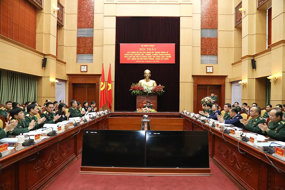 Đề án của Quân ủy Trung ương về kiểm soát quyền lực