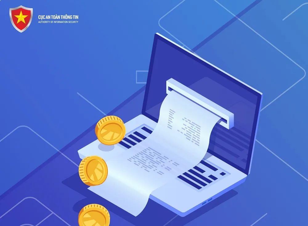 Đối tượng đã chụp mã QR của các cửa hàng để tạo hoá đơn chuyển tiền giả. Ảnh: Cục ATTT. chiem-doat-90-ty-tu-thu-doan-lua-dao-ban-dien-thoai-chinh-hang-gia-re.jpg