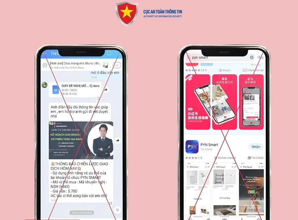 Một số đối tượng lừa đảo đã mạo danh quỹ PYN Lite để kêu gọi người dân đầu tư nhằm chiếm đoạt tài sản. Ảnh: Cục ATTT. gan-700-nha-hao-tam-tren-ca-nuoc-bi-lua-dao-bang-hinh-thuc-keu-goi-tu-thien-tren-mang-xa-hoi-2.jpeg