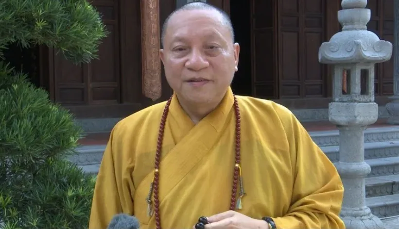Hoà thượng Thích Gia Quang, Phó Chủ tịch Hội đồng Trị sự, Trưởng ban Thông tin truyền thông trung ương Giáo hội. Ảnh: Cổng thông tin điện tử Phật giáo. Đại đức Thích Nhuận Đức