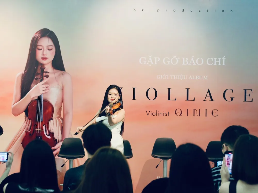 Nghệ sĩ Quỳnh Như (nghệ danh Qinie) biểu diễn tại sự kiện. Ảnh: VIẾT THỊNH. nghệ sĩ Quỳnh Như,