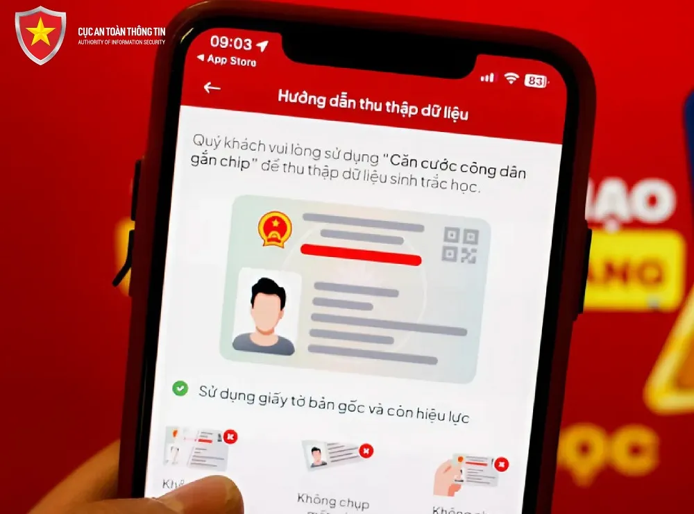 Các đối tượng lừa đảo thực hiện hành vi mạo danh cán bộ làm việc tại ngân hàng, chủ động liên hệ với nạn nhân nhằm thực hiện hành vi chiếm đoạt tài sản. Ảnh: Cục ATTT. bi-lua-dao-chiem-doat-2-3-ty-dong-vi-thuc-hien-nhiem-vu-nghe-nhac-online-binh-chon-ca-si.jpeg