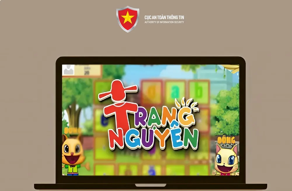 Chương trình 'Trạng nguyên Tiếng Việt' bị mạo danh. Ảnh: Cục ATTT. Sụp bẫy chơi game cho vui, người phụ nữ bị 'bốc hơi' 5,6 tỉ đồng