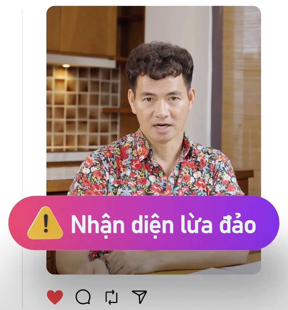 NSND Xuân Bắc chia sẻ: "Lừa đảo trên mạng bây giờ đã trở thành "phổ biến". NSND Xuân Bắc